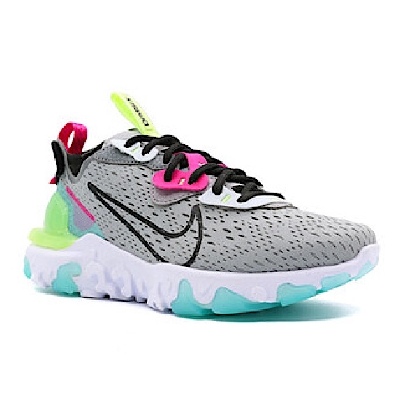 Nike Shoes - Nike React Vision D/MS/X Wolf Grey / Pink  CI7523 0009